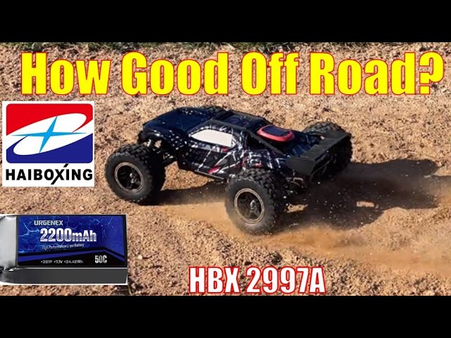 HBX's New 2997A - Ripping it off Road - 2s/ 3s Brushless