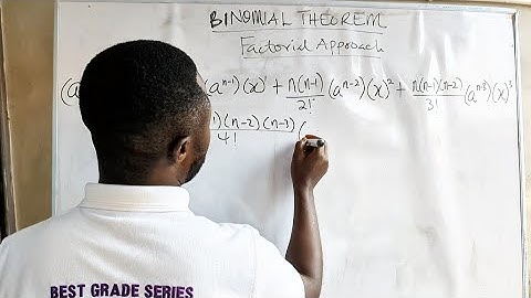 Binomial Theorem Lesson 3 (Factorial Approach)