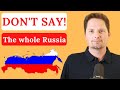 DON&#39;T SAY: The Whole Russia or The Whole Monday / American Accent Training/American English Grammar