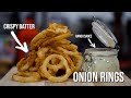 Crispy onion rings, the recipe you&#39;re missing!