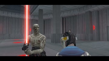 KOTOR 2 TSLRCM - Facing Darth Sion using Guardian/Marauder Difficult mode