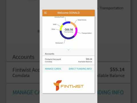 Fintwist Payroll Card Mobile App Demo