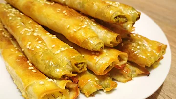 Идеальный Перекус! Популярные Роллини с брынзой и шпинатом