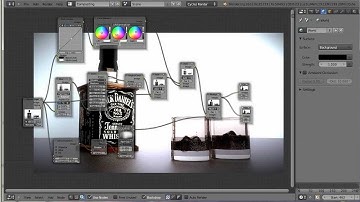 "Jack Daniels" Blender 2.63 [2/2 Making of / Tutorial - Cycles]