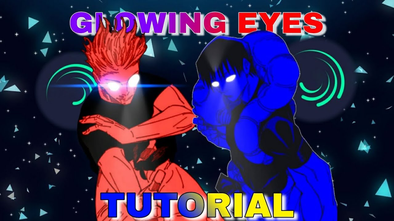 How to make Glowing eyes in alight motion #anime #edits #alightmotion # ...