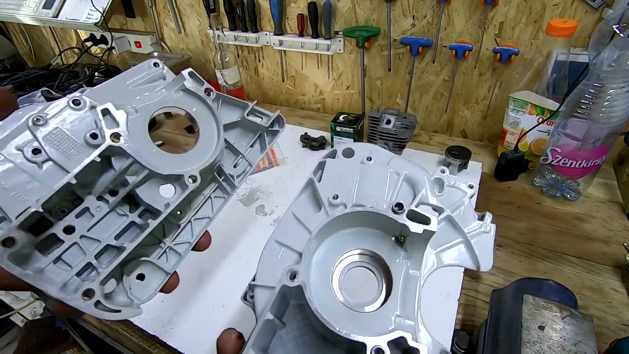 Stihl ms 361 felújítás 1.rész a blokk összeszerelése