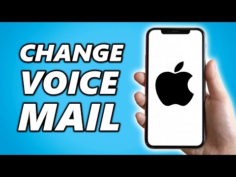 IPhone पर ध्वनि मेल कैसे बदलें (सरल)