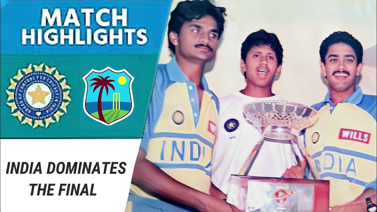 ⁣India Dominates the Final at Eden Gardens | India vs West Indies 1994 | Wills World Series