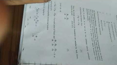 Bsc HM 6th fluid dynamic