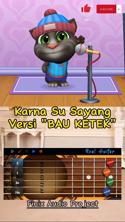 Challenge Si Tom Lagu KARNA SU SAYANG VERSI BAU KETEK Yang VIRALL❗Bisakah Dia❓#short #subcribe