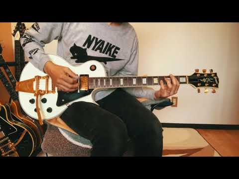 ｢ DAN DAN /THE YELLOW MONKEY｣ギターで弾いてみました(コピーです)猫一