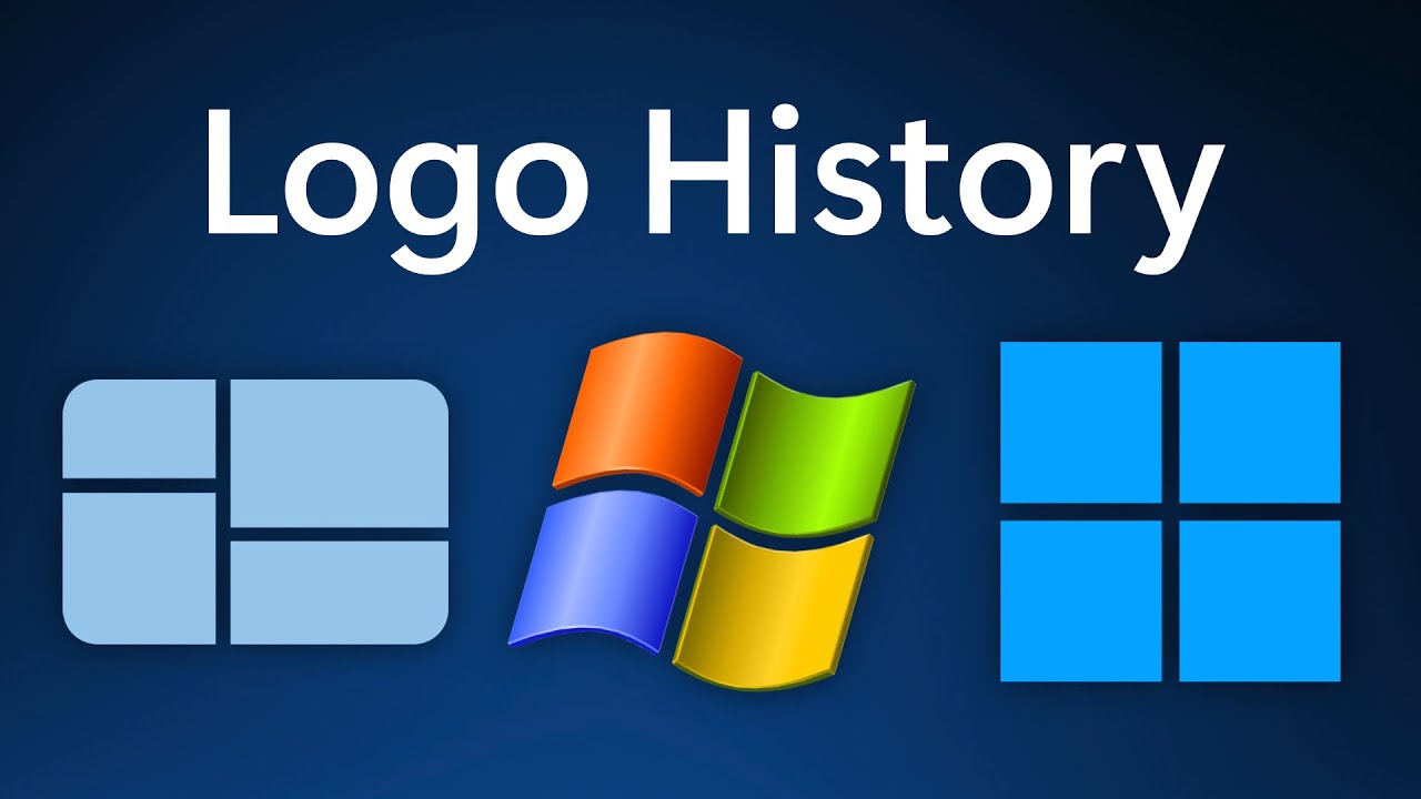 Windows Logo History (1985-present) - YouTube