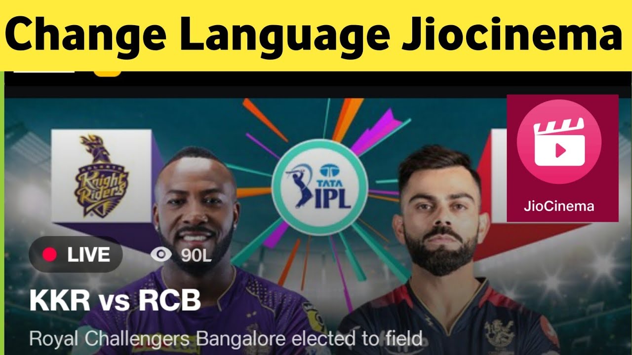 How to Change IPL Match language in JioCinema App - YouTube