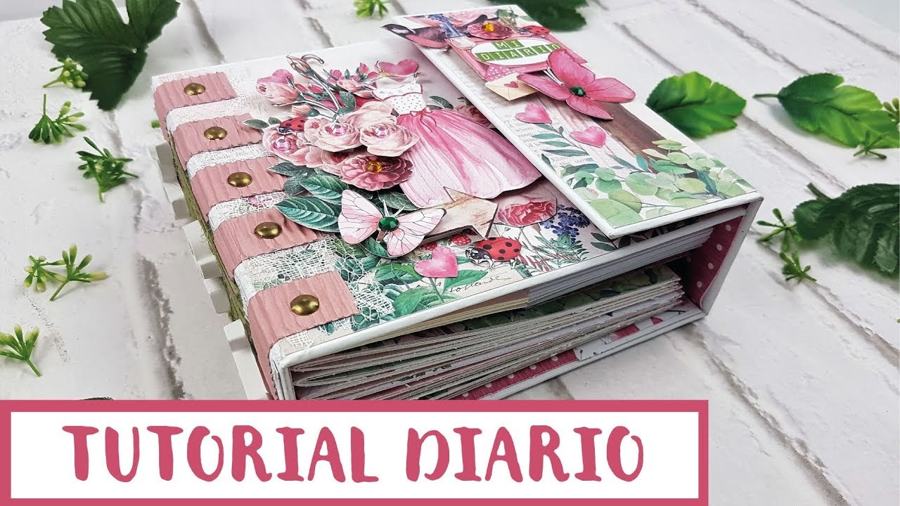 💚*Tutorial Scrapbooking: Cómo hacer un diario creativo*💚*Kora Projects*💚
