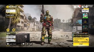 COD Mobile GAMEPLAY#16 Team Deathmatch (Map-Rust)