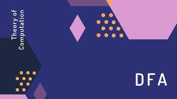 Theory of Computation #9: Deterministic Finite Automata