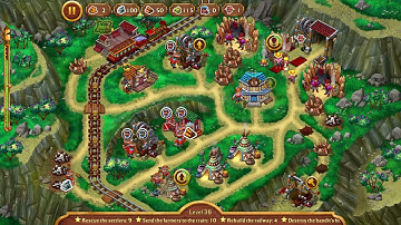 Golden Rails: Small Town Story  - Level 36 Walkthrough Guide