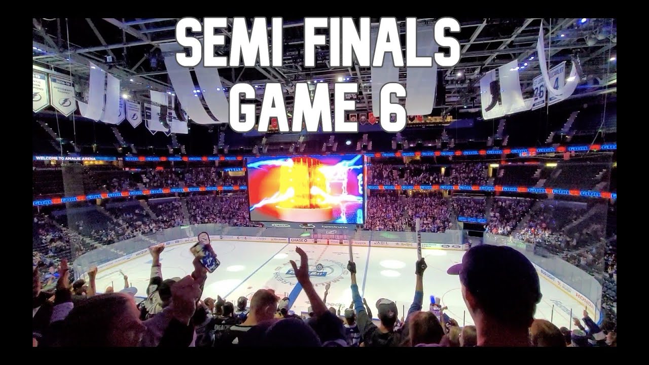 Fans cheer on Bolts from Amalie Arena watch party