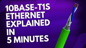 10BASE-T1S Ethernet Explained  in 5 Minutes for Beginners