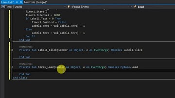 #VBcode HOW TO MAKE COUNTDOWN USING VISUAL BASIC with codes in the description (BEGINNERS)
