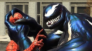 Spider-Man Web Of Shadows Red Path Complete Walkthrough Part 1 - Venom