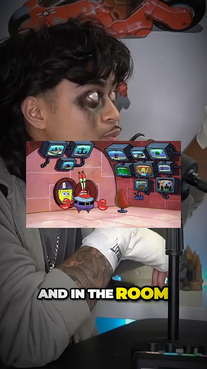 The Mr Krabs Surveillance Theory📹 #jumpersjump #podcast #theory #mrkrabs #spongebob #viral #clips