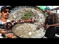 Extreme pakistani street food in sargodha  white chicken handi  desi ghee daal