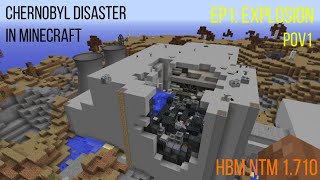 Chernobyl in Minecraft.A mini Series.Chernobyl Minecraft Episode 1 #chernobyl