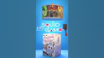 labubu Squid game 😱 #labubuhaveaseat #cute #popmart #labubu #toys