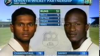 South Africa vs West Indies 2007 1st Test Port Elizabeth Day 2 - Shivnarine Chanderpaul 104