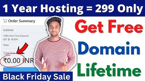 Get Free Domain For Lifetime + Fastest Shared Hosting in 299 For 1 Year | Ambitionhost X Ft Thoughts