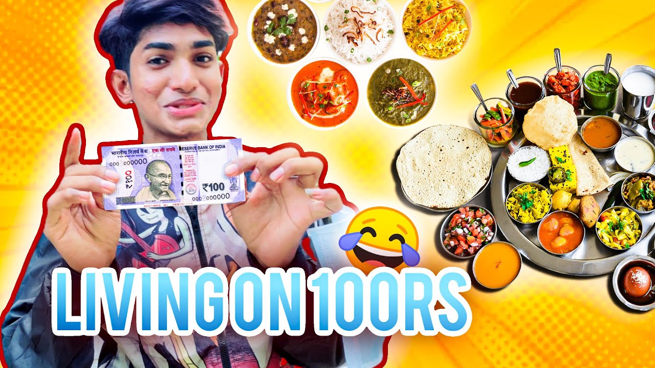 LIVING ON RS 100 FOR 24 HOURS 😂 |  BARGAINING TIME 😂| GTRVLOGS |
