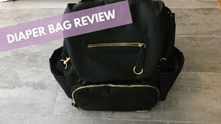 Skip Hop Chelsea downtown chic diaper bag backpack | Review