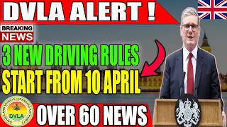 ⚠️ UK Drivers Warning 3 DVLA Rules Just Started TODAY – Are You Still Legal