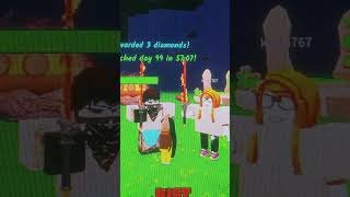 Je aidé cette aléatoire obtiens 500 jours! Parti 1! 🤩 #99danslaforêt #roblox