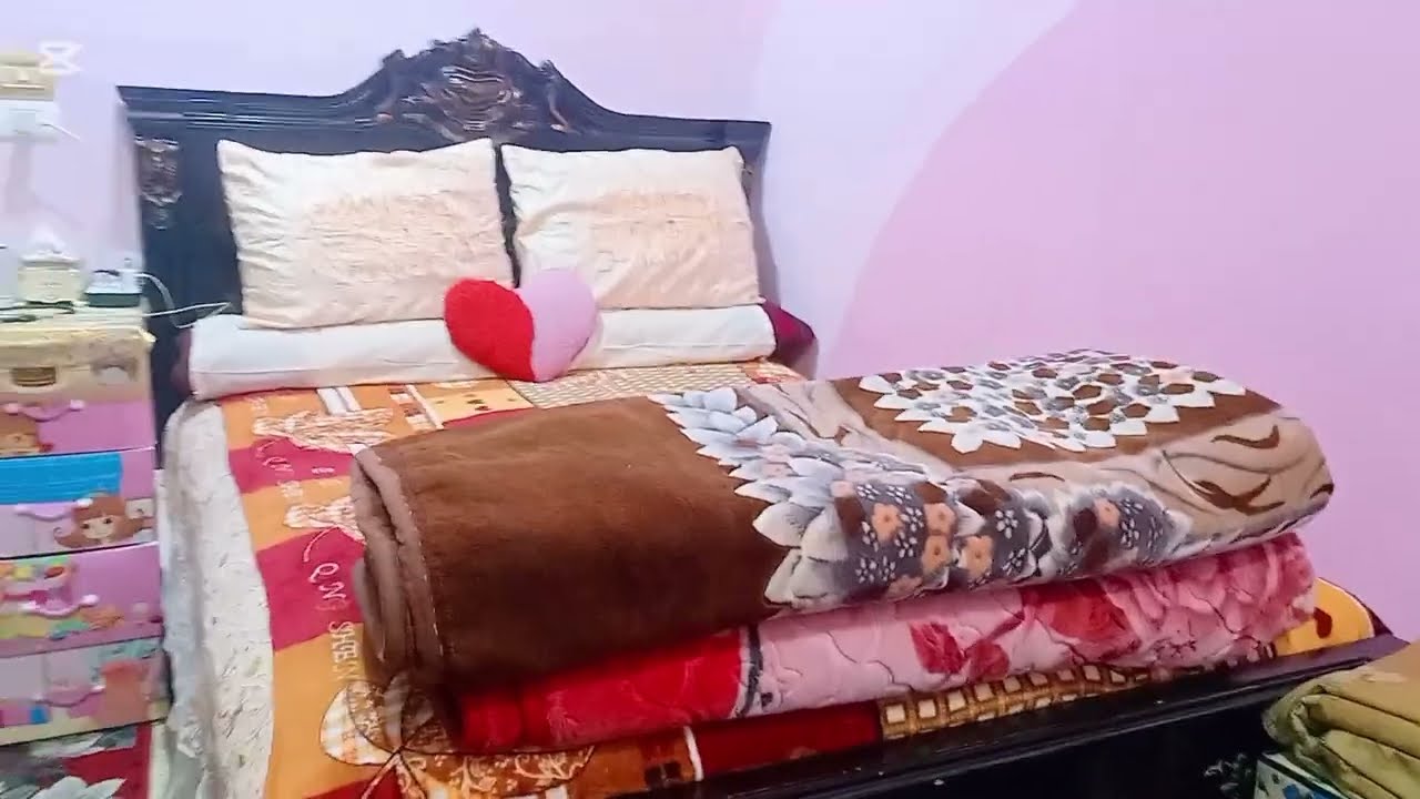 روتين تنضيف الغرف بعد ماجيت من السفر تنضيفات عميقه لشهر رمضان 