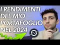 I rendimenti del mio portafoglio nel 2024  meglio o peggio di moneyfarm