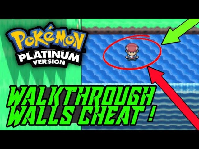 Pokémon Fire Red Walkthrough Walls Cheat