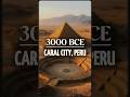 Waking up in 3000BCE: Caral City, Peru #history #ancient #timetravel #peru #desert #america #city