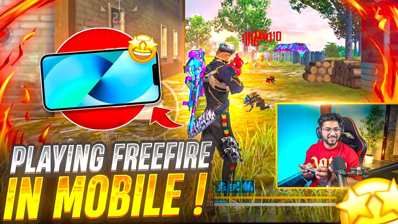 Playing FreeFire In Mobile 📱 DONT MISS.! Bahut Acha Gameplay 😂 - FreeFire Telugu - Munna Bhai Gaming