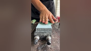 The world’s sharpest knife, a Rui Knife, created #fyp #knife #knifesharpening #ray #knifesharpener