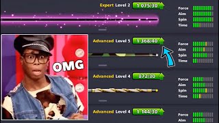 8 ball pool - 1451 Upgrade Pieces 🙀 Black Hole Cue From Berlin Champion Box