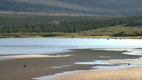 Thawing permafrost, climate change