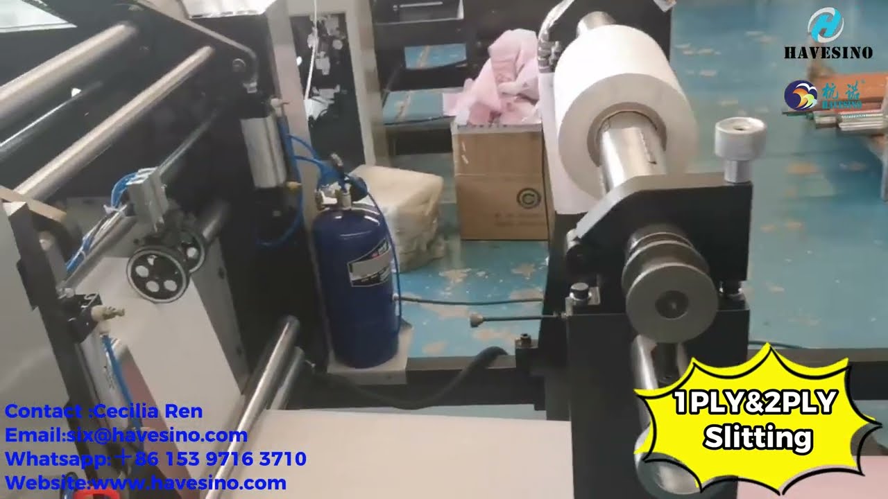 CP-S650C 2L carbonless copy  paper slitting rewinding machine