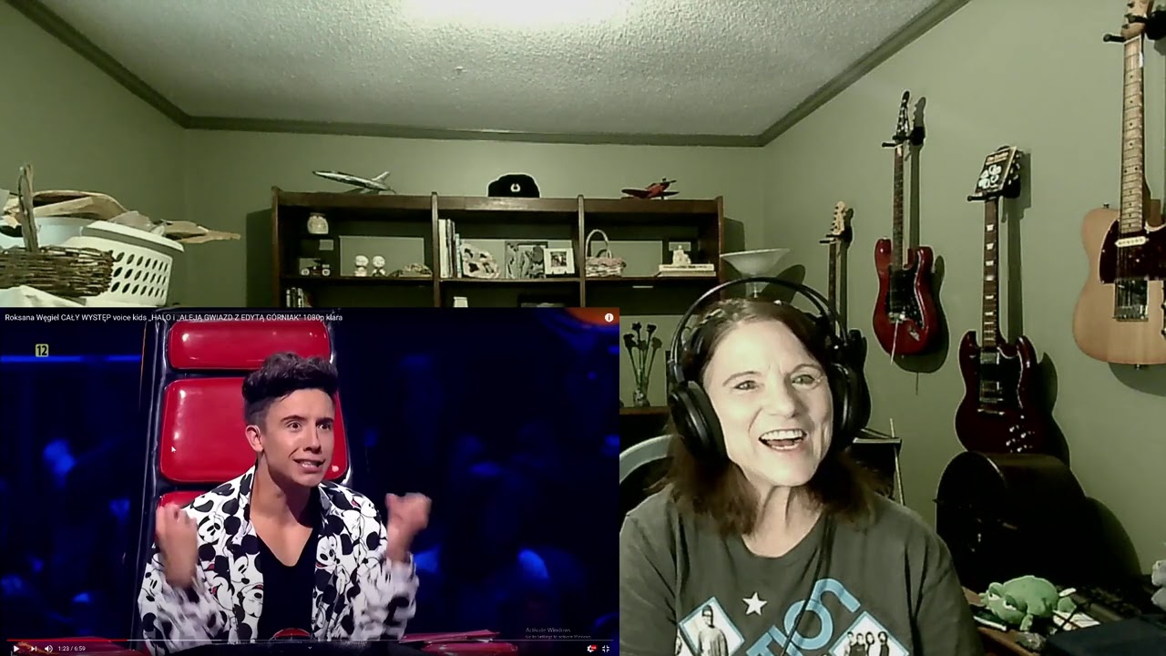 Roksana Wegiel!  Bushy Mama REACTS!  Halo!