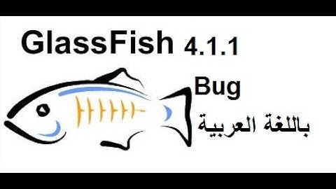 4-  Java EE Netbeans Embeded Glassfish 4 1 1 Bug باللغة العربية
