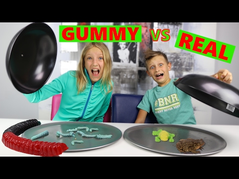 GUMMY vs REAL