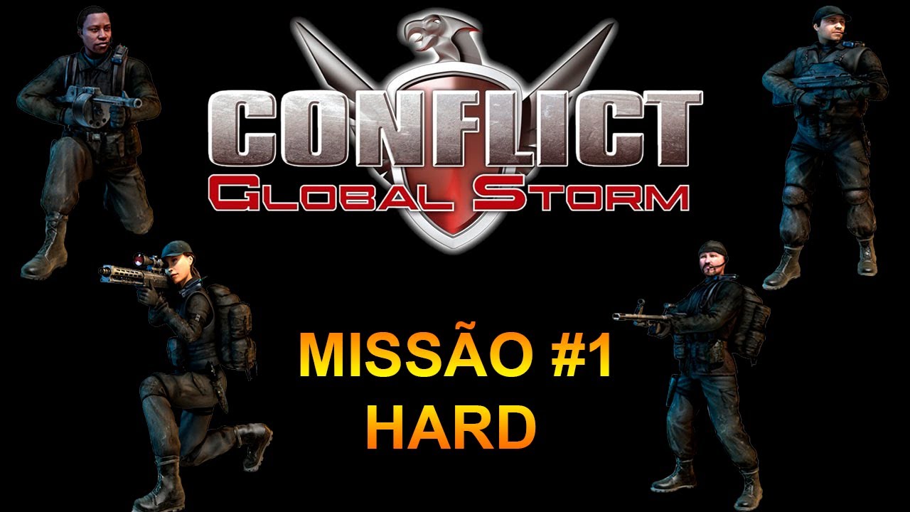 PS2] - Conflict Vietnam - [Missão 1 - Ghost Town - Hard] - PT-BR - 60Fps -  [HD] 