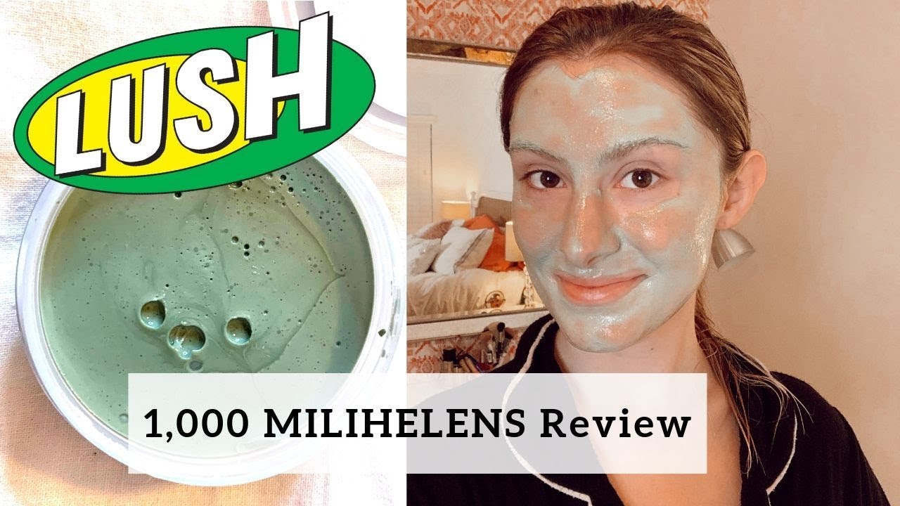 Lush 1,000 MILLIHELENS Jelly Mask Review YouTube