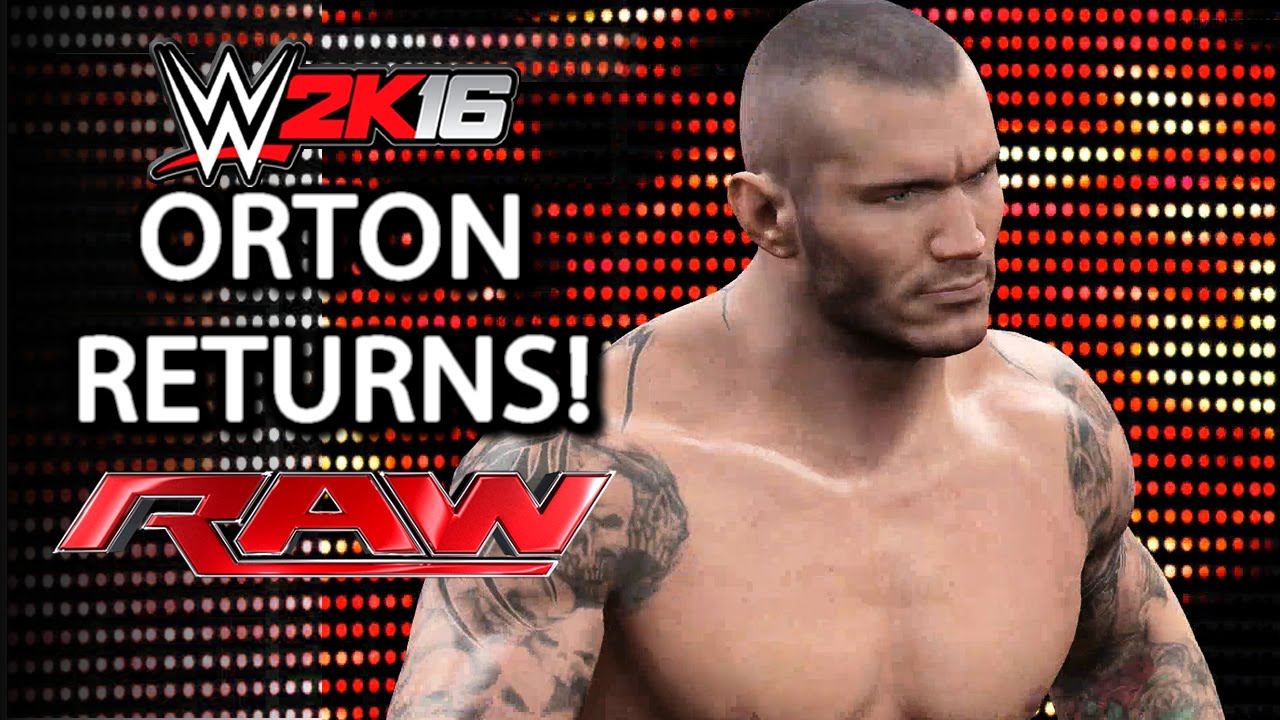 Randy Orton Returns to RAW 2016 To Save Roman Reigns (WWE 2K16)